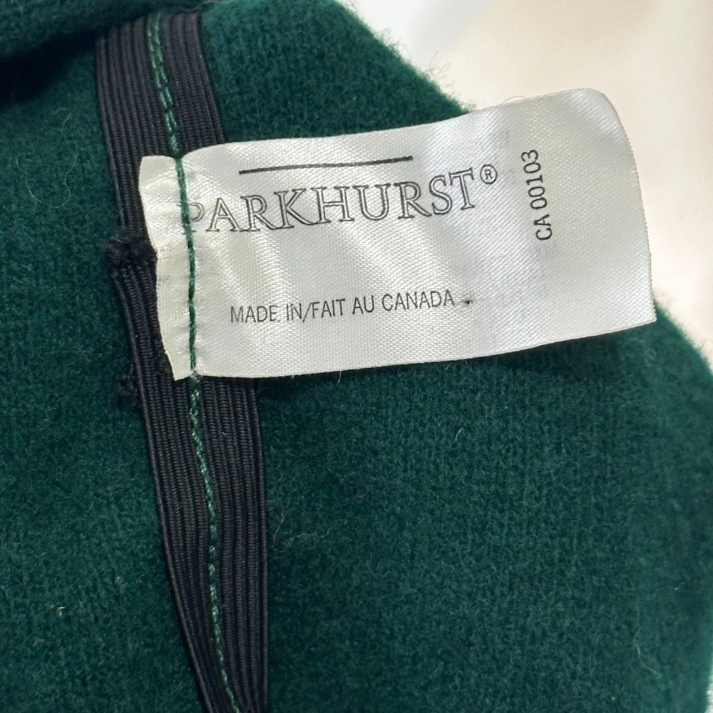Vintage Parkhurst Green Wool Hat - Picture 2 of 8